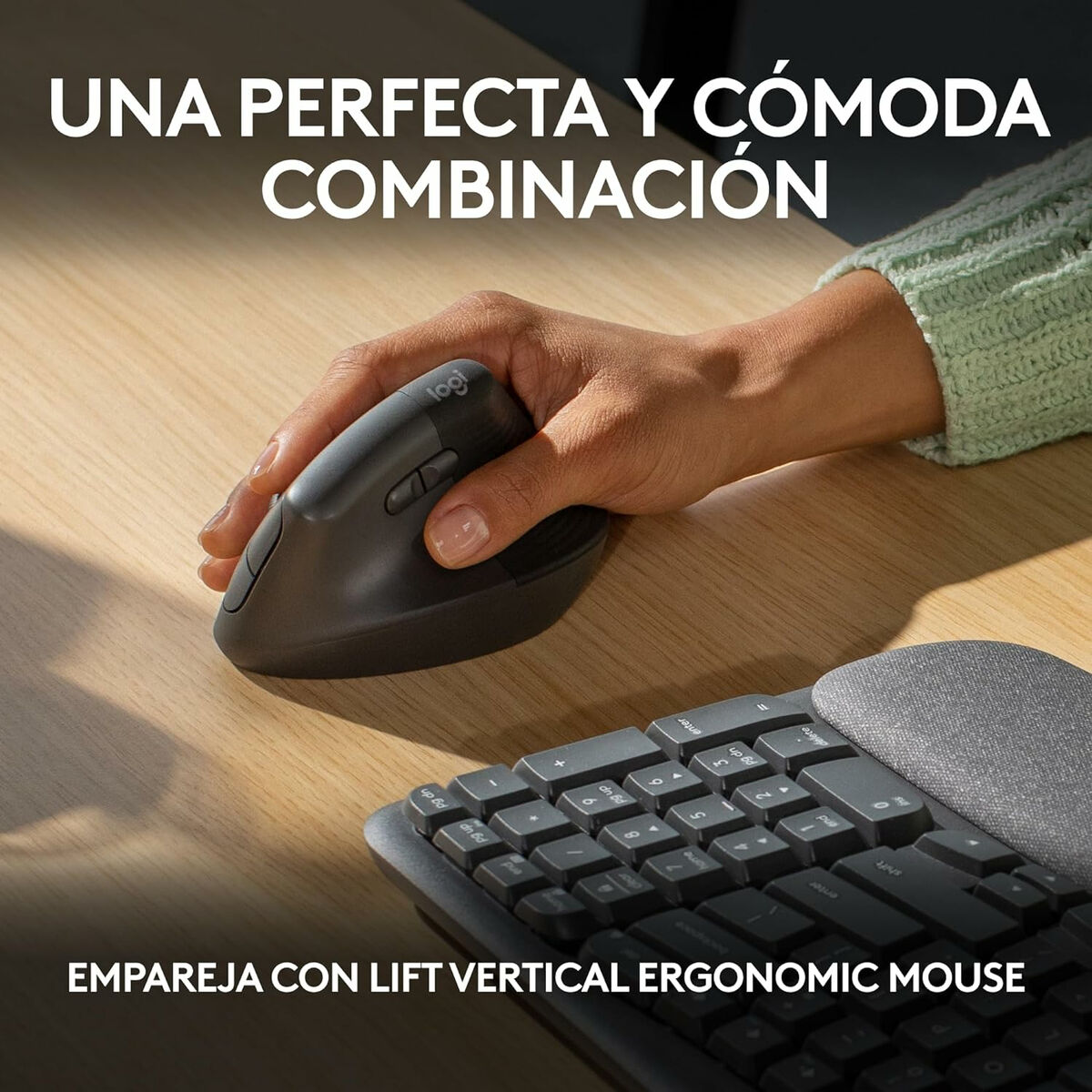 Toetsenbord Logitech 920-012296 Grafiet Spaans QWERTY